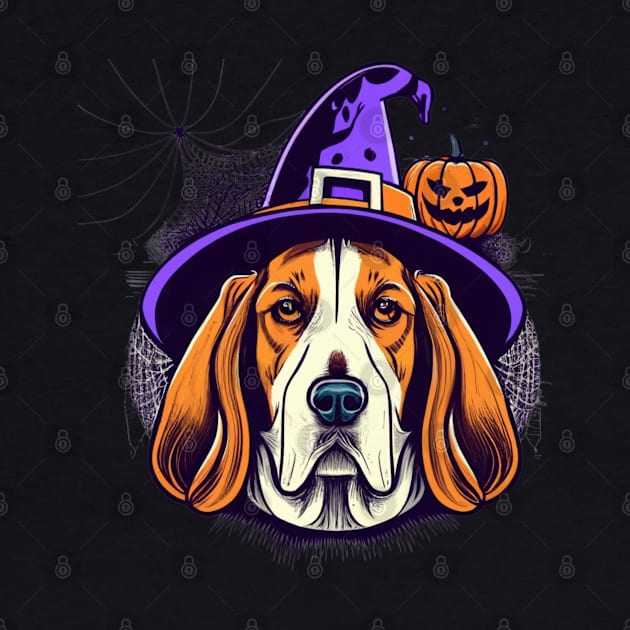 Basset Hound Pumpkin by BukovskyART